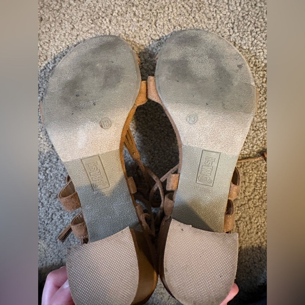 Brash Payless Lace Up Bohemian Style Heels - Picture 5 of 5